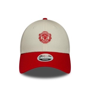 New Era, sapca 9forty contrast Manchester United, Bej 2