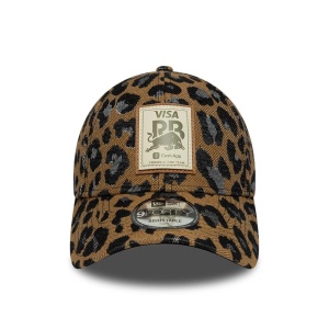 New Era, sapca 9forty leopard Visa Cash App Racing Bulls, Maro camel - Img 2