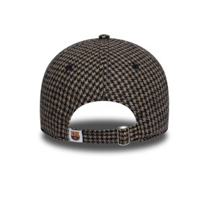 New Era, sapca 9twenty Fc Barcelona Herringbone, Maro/Negru - Img 4