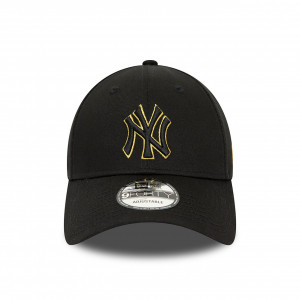 New Era, Sapca ajustabila baseball metallic outline New York Yankees 2
