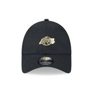 New Era sapca neagra 9forty pin logo la lakers 2