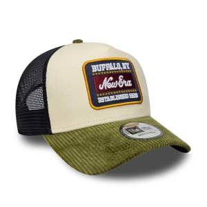 New Era, sapca trucker cord patch, Verde/Albastru - Img 3
