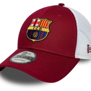 New Era, sapca trucker FC Barcelona league, Rosu cardinal