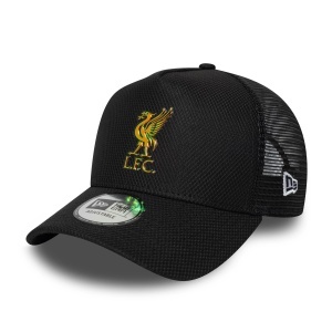 New Era, sapca trucker Iridescent FC Liverpool, Negru mat