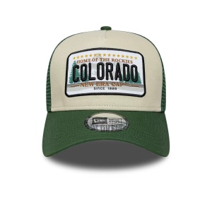 New Era, sapca trucker licence plate Colorado, Verde persan - Img 2