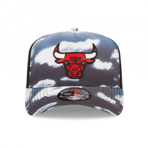 Sapca New Era a-frame trucker chicago bulls cloud all over print 2
