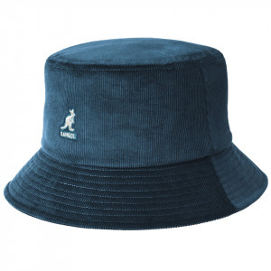 Palarie Kangol Washed Cord Bucket Albastru