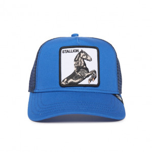 Sapca Goorin Brothers trucker the stallion albastru