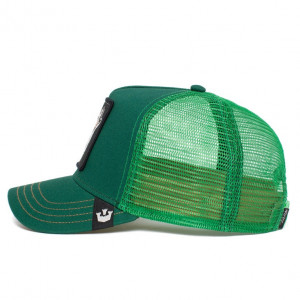 Sapca Goorin Brothers Trucker Wolf Man Verde 3