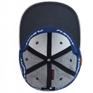Sapca Kango Pattern Flexfit Baseball Check Navy 5