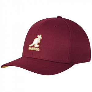 Sapca Kangol 3D Wool Flexfit Rosu Bordo