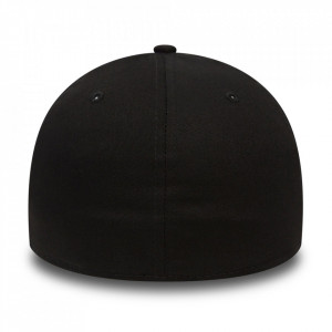 Sapca New Era 39thirty Basic New York Yankees Allblack 4