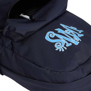 Vans, Rucsac unisex cu logo Old Skool, Albastru marin 6