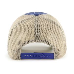 47 Brand, Sapca de bumbac cu logo Los Angels Dodgers si segmente de plasa, Albastru 3