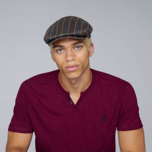Basca Kangol British Peebles DF Stripe Negru 6