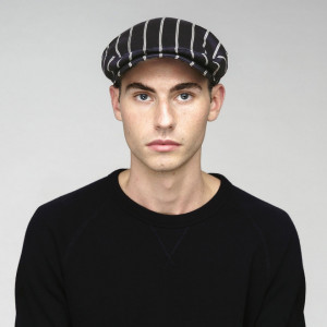 Basca Kangol British Peebles Double Stripe Negru 2