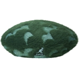 Bereta Kangol scribble beret verde