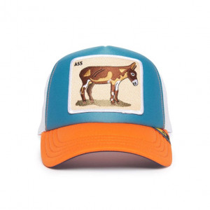 Goorin Bros first A trucker cap, Blau