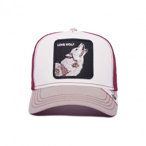 Goorin Bros sapca alba trucker mvp lone wolf