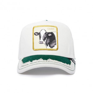 Goorin Bros, sapca alba trucker silky cash cow