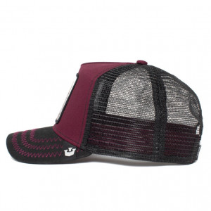 Sapca Goorin Brothers Trucker Primal Boss Rosu Bordo 3