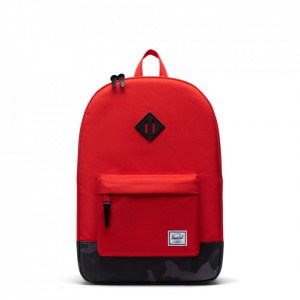 Herschel rucksack heritage night camo, Rot
