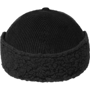 Kangol, Sapca earflaps cozy cord, Negru mat - Img 3