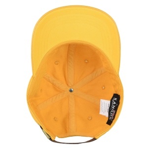 Kangol, sapca washed cotton adjustable baseball, Galben mustar 4