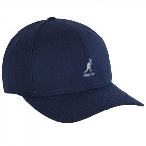 Sapca Kangol Wool Flexfit Baseball Albastru 2
