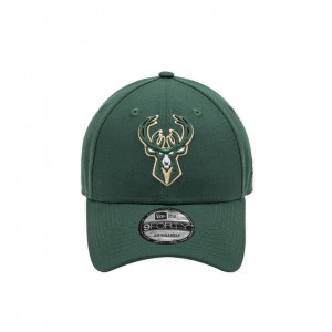 NEW ERA 9forty kappe milwaukee bucks the league, Grün