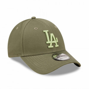 Sapca New Era 9forty Essential Los Angeles Dodgers Verde 4