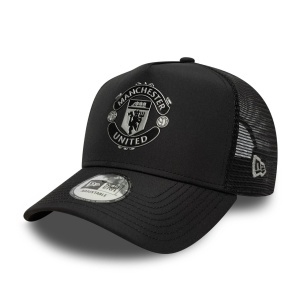 NEW ERA Kšiltovka 'Manchester United reflective', Černá