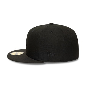 New Era, Sapca 59fifty essential Los Angeles Dodgers, Negru mat 4