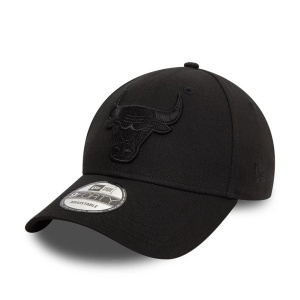 New Era, sapca 9forty essential Chicago Bulls, Negru mat