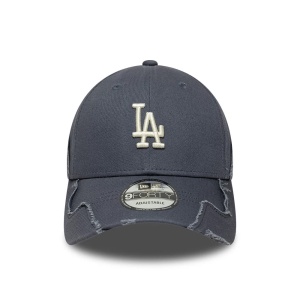 New Era, sapca 9forty MLB Stitched LA Dodgers, Gri carbune - Img 2