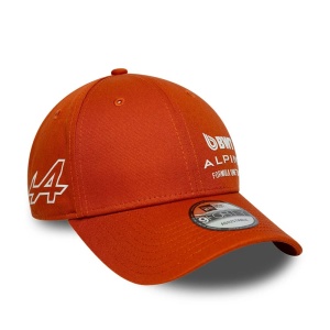 New Era, sapca 9forty sidehit Alpine racing, Portocaliu aprins - Img 3