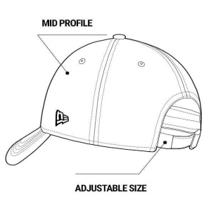New Era, sapca verde 9forty fort wayne tin minor league 2