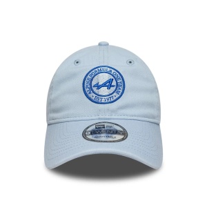 New Era, sapca 9twenty heritage logo Alpine, Albastru - Img 2