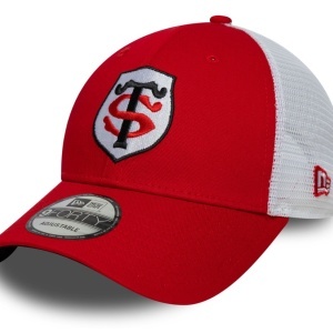 New Era, sapca trucker league Stade Toulousain, Rosu