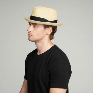 Palarie Bailey 1922 Craig Braided Fedora 4