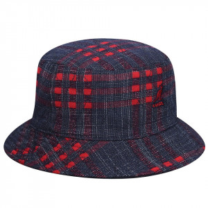 Palarie Kangol Hidden Layers Bucket Bleumarin 4