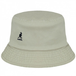 Palarie Kangol Washed Bucket Bej 2