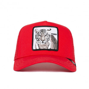 Sapca Goorin Brothers Trucker The White Tiger Rosu