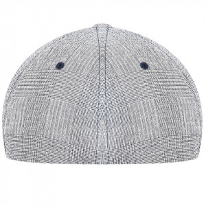 Sapca Kango Pattern Flexfit Baseball Check Navy 6