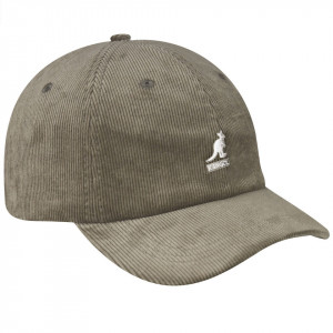 Sapca Kangol Cord Adjustable Baseball Gri 3