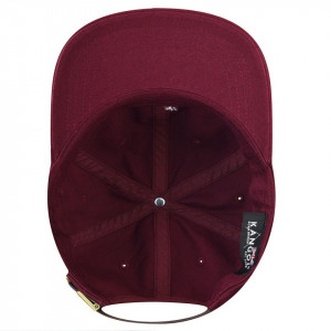 Sapca Kangol Washed Cotton Adjustable Baseball Cordovan 6