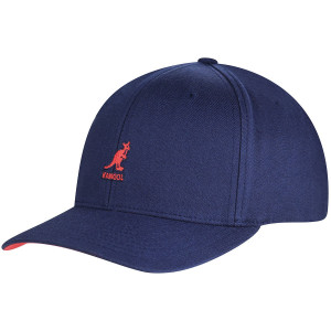 Sapca Kangol Wool Flexfit Baseball Paris Blue 2