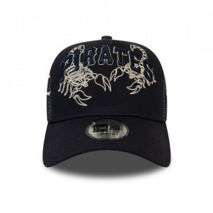 Sapca New Era A-Frame Trucker Pittsburgh Pirates Bleumarin 3