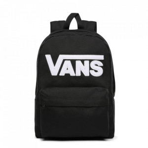 Vans, Old Skool III hátizsák nagy logóval, Fekete/Fehér