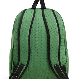 Vans, Rucsac unisex cu logo Old Skool, Verde englez